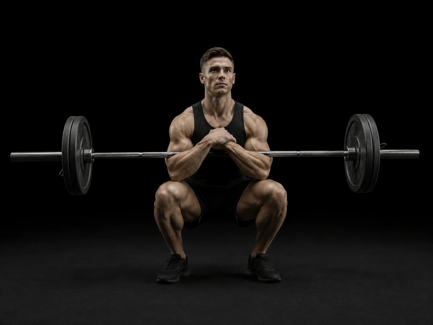 Barbell Zercher Squat