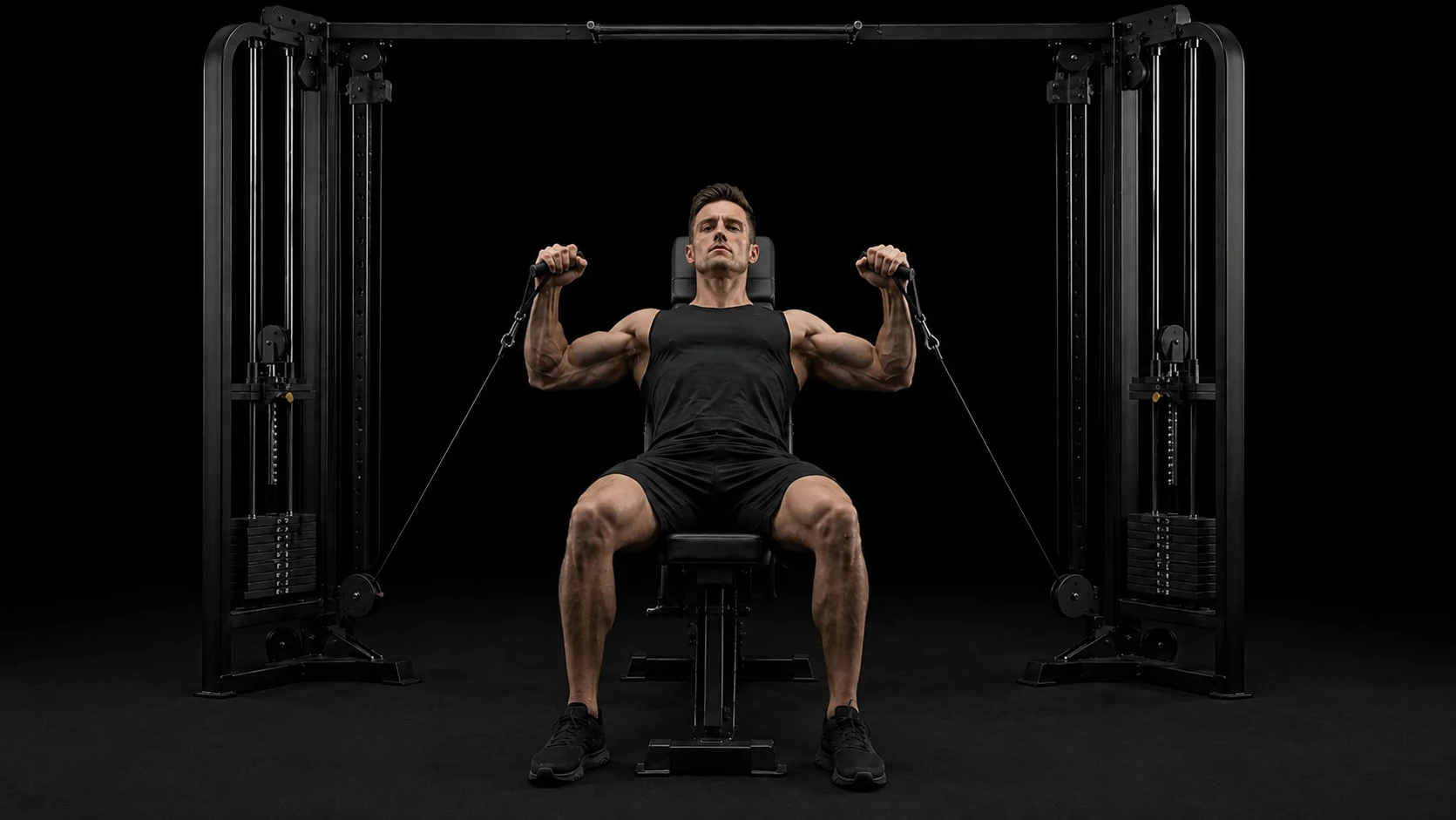 Cable Incline Chest Press
