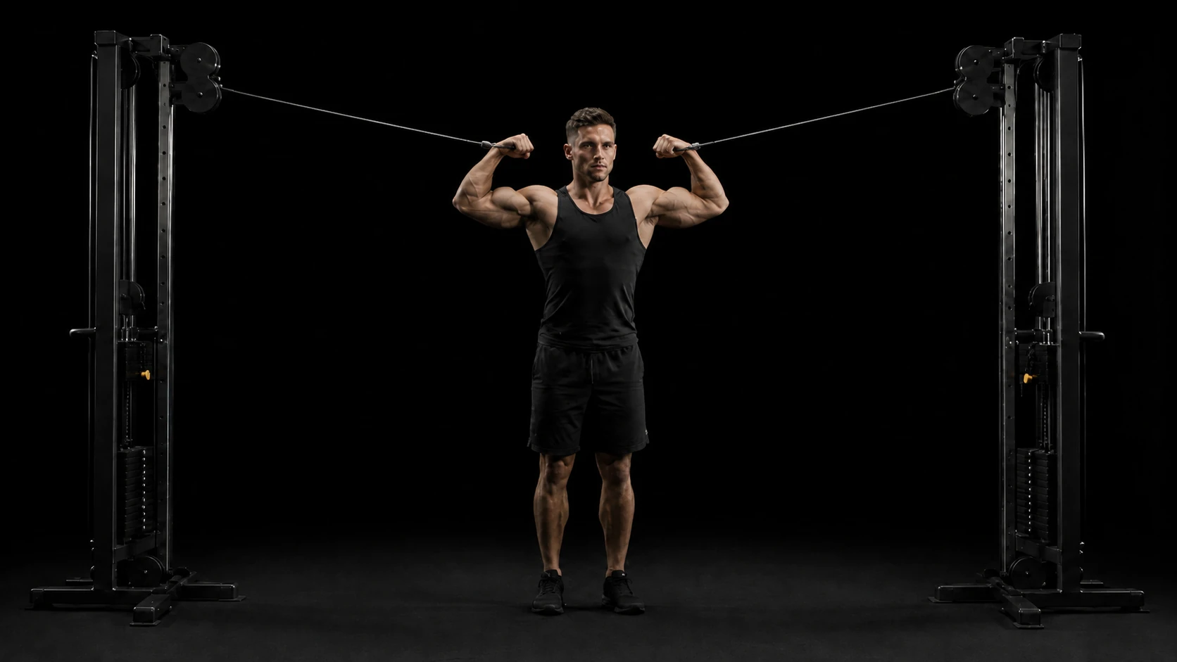 Cable Overhead Biceps Curl