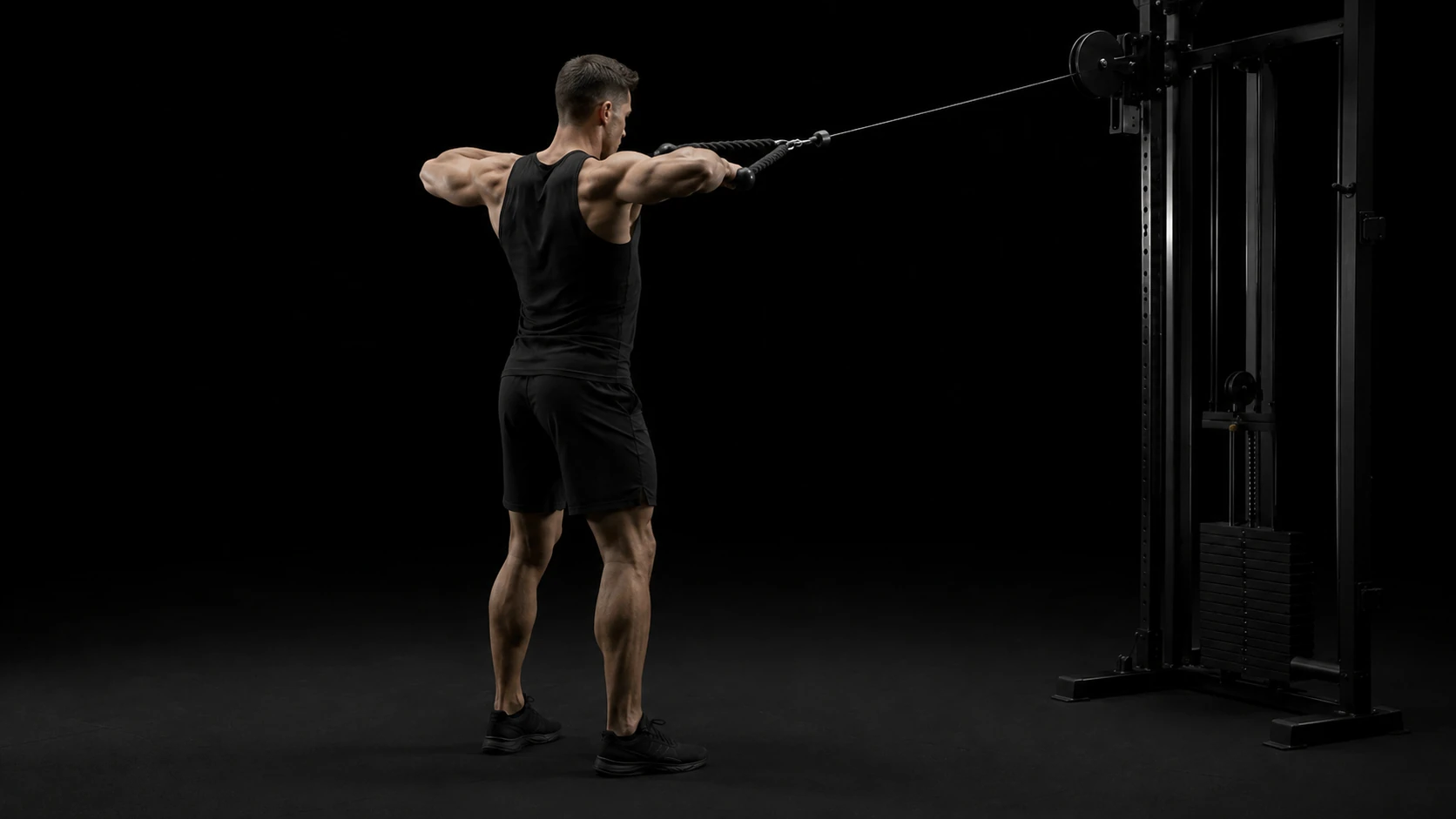 Cable Rear Delt Row