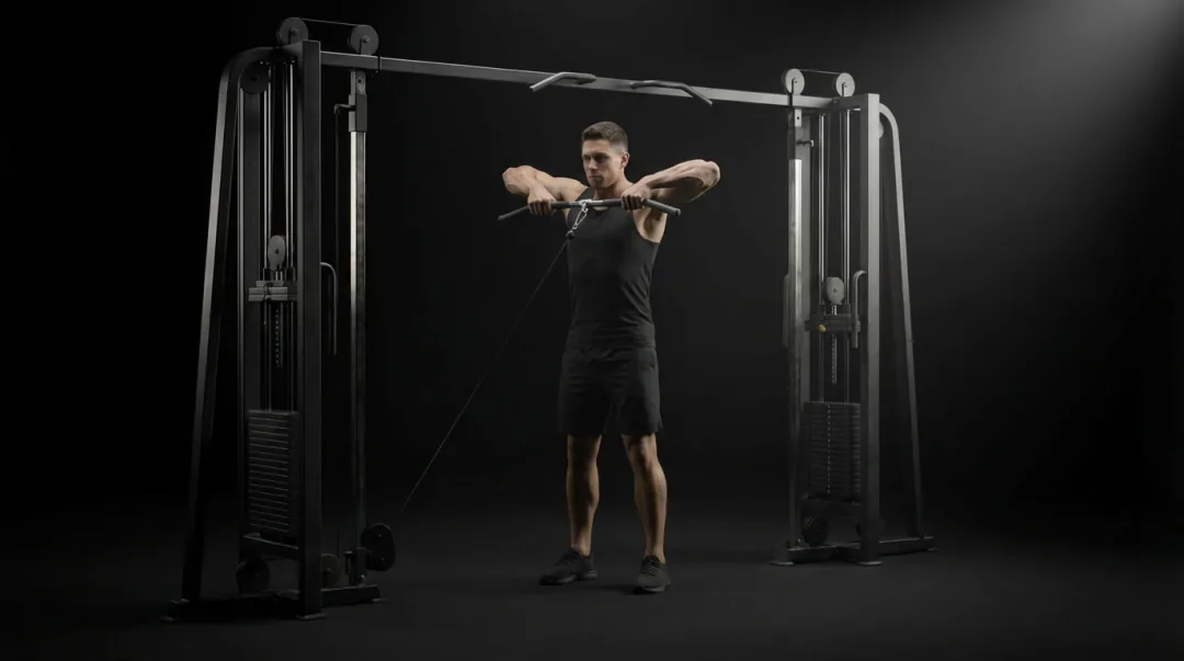 Cable Upright Row