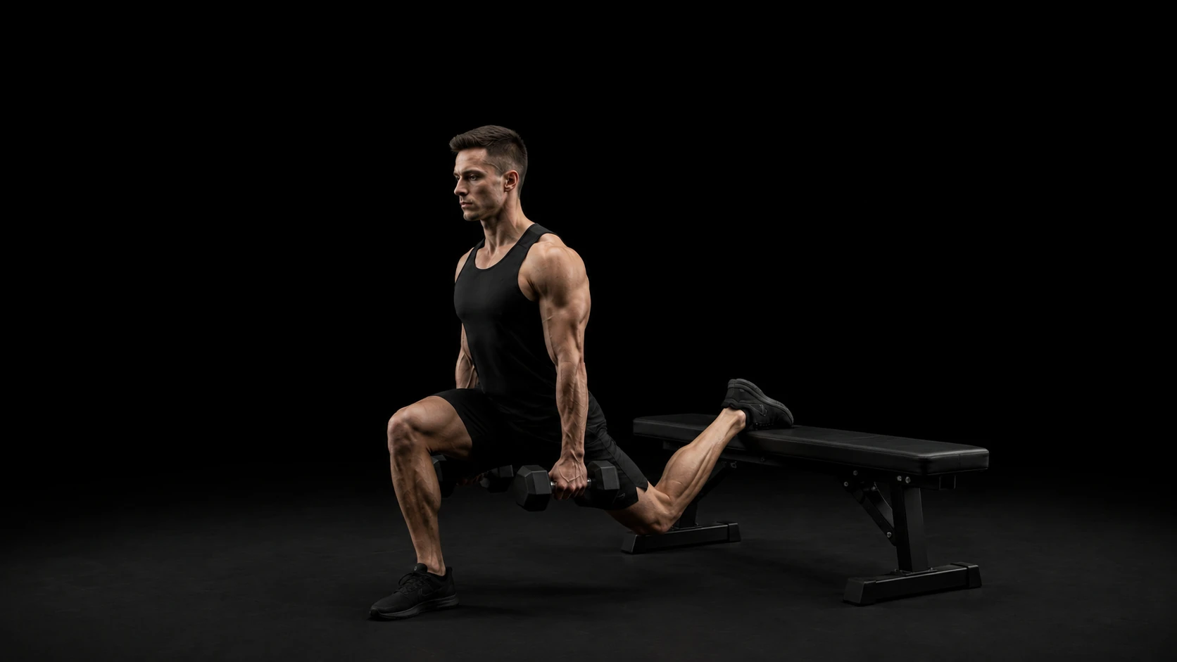 Dumbbell Bulgarian Split Squat