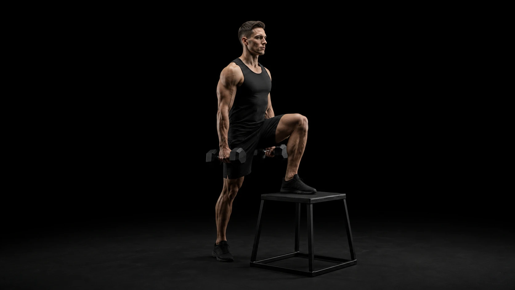 Dumbbell Step-Up
