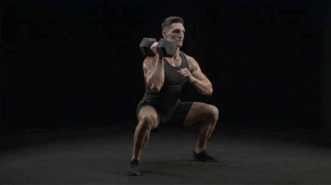 Dumbbell Thruster