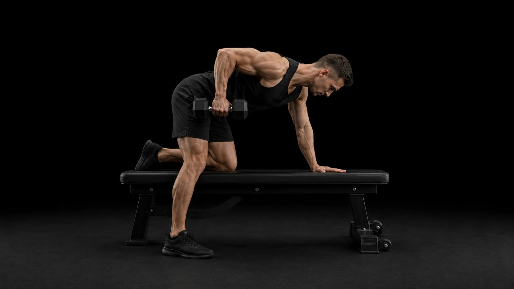 Dumbbell Triceps Kickback