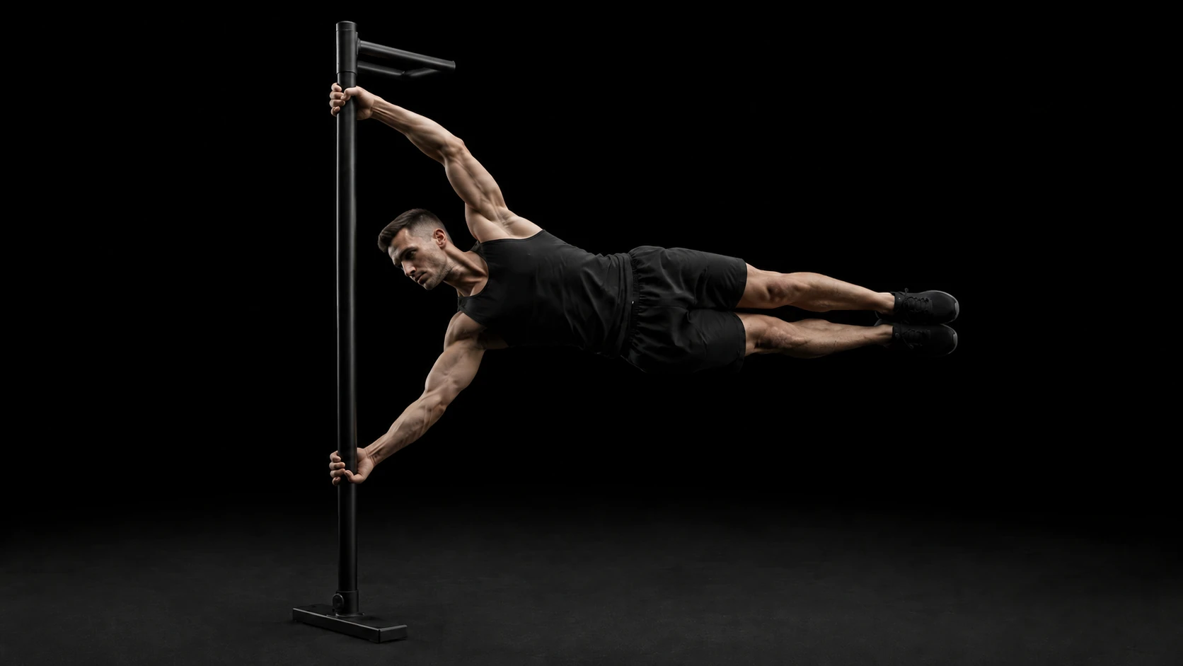 Human Flag Raise