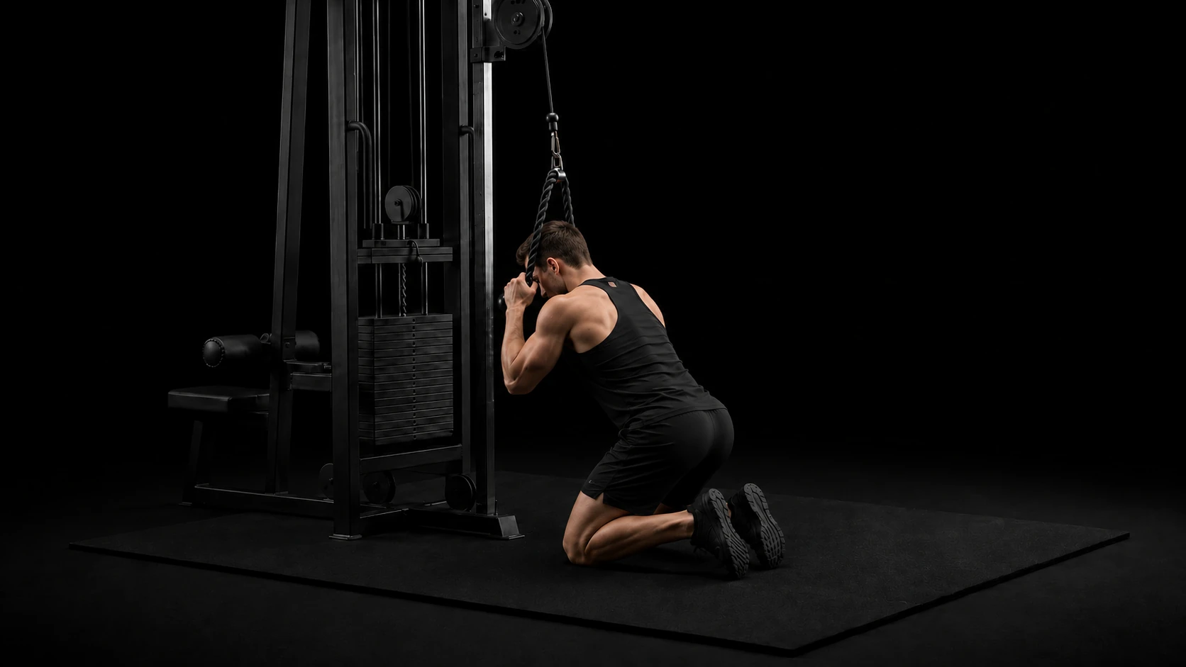 Kneeling Cable Crunch