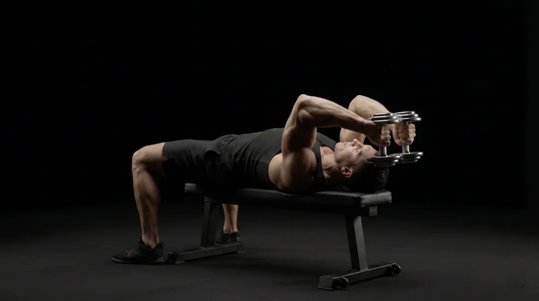 Lying Dumbbell Triceps Extension