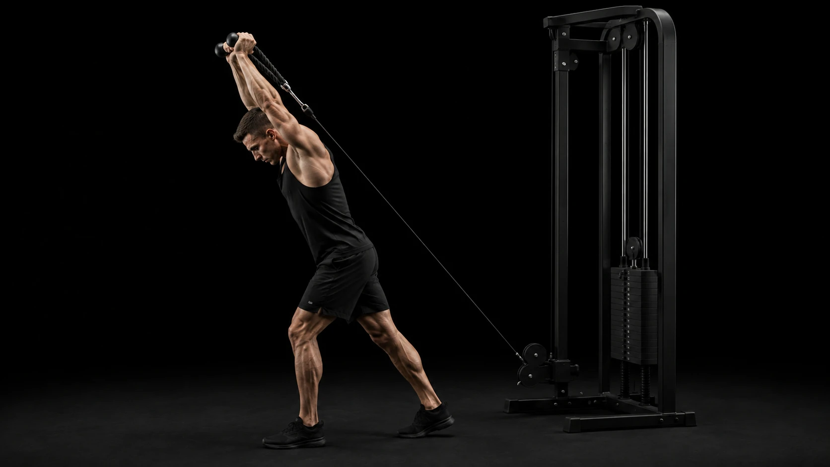 Overhead Cable Triceps Extension