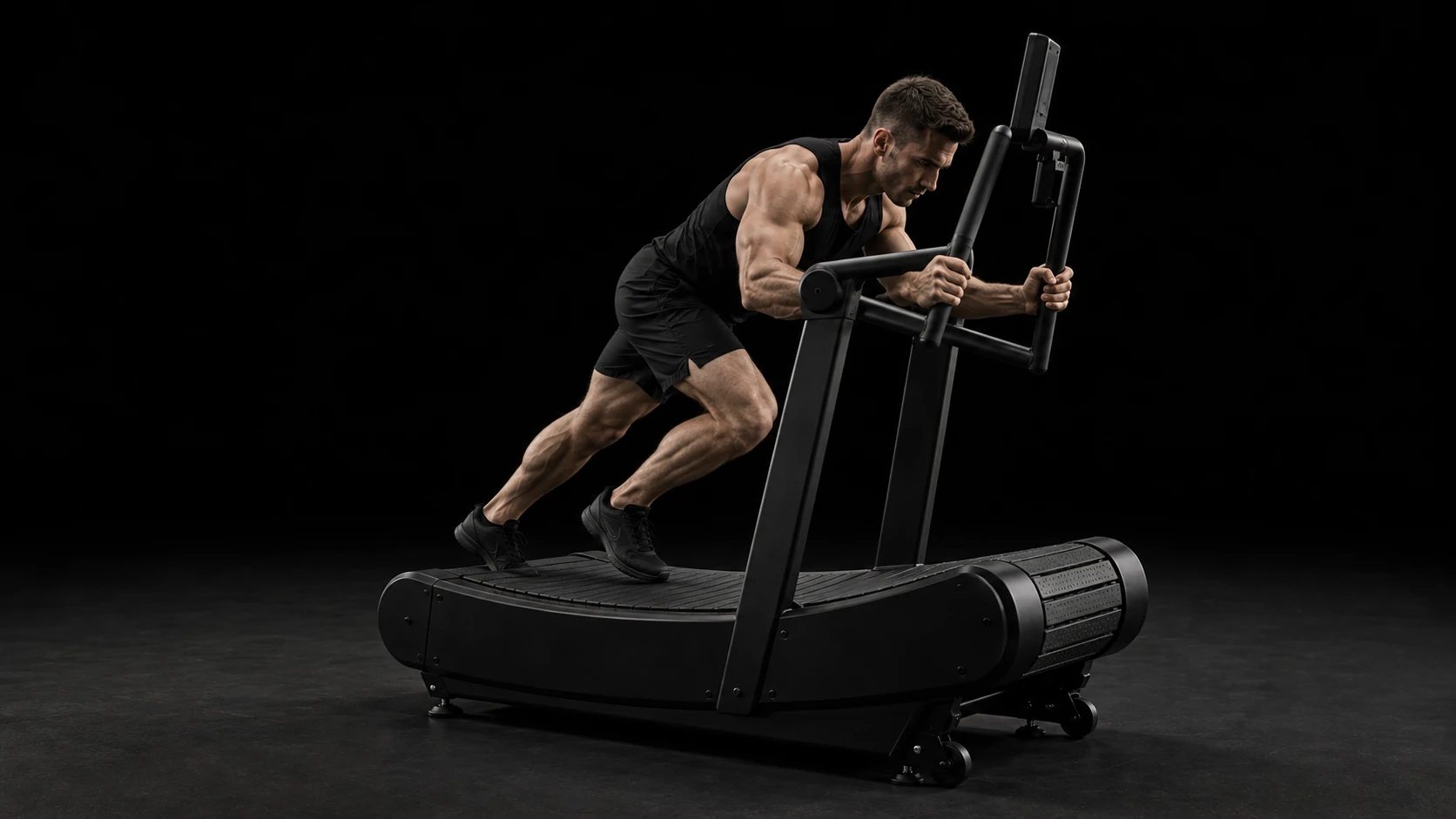 Sled Push na bežeckom páse