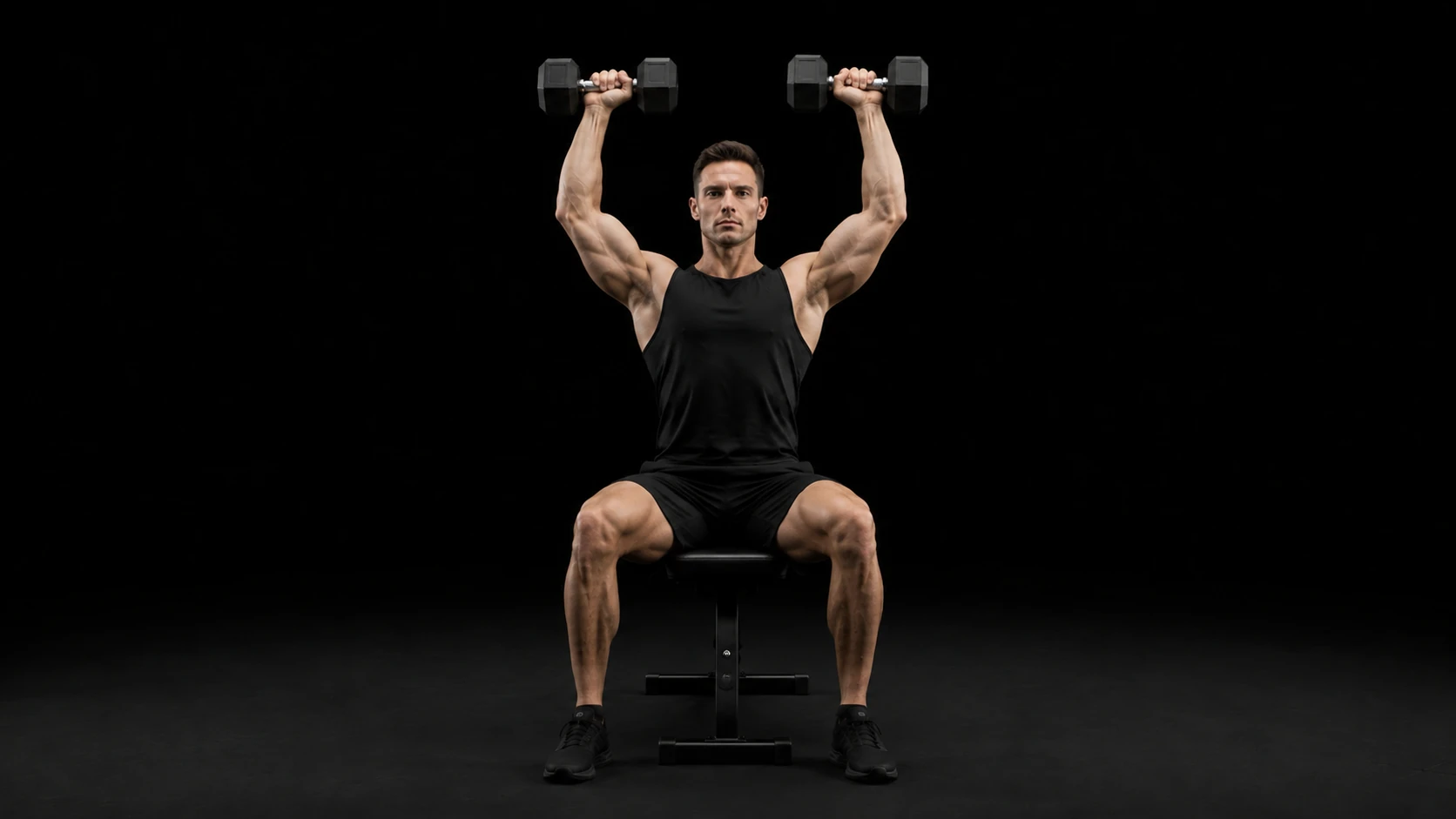 Seated Dumbbell Shoulder Press