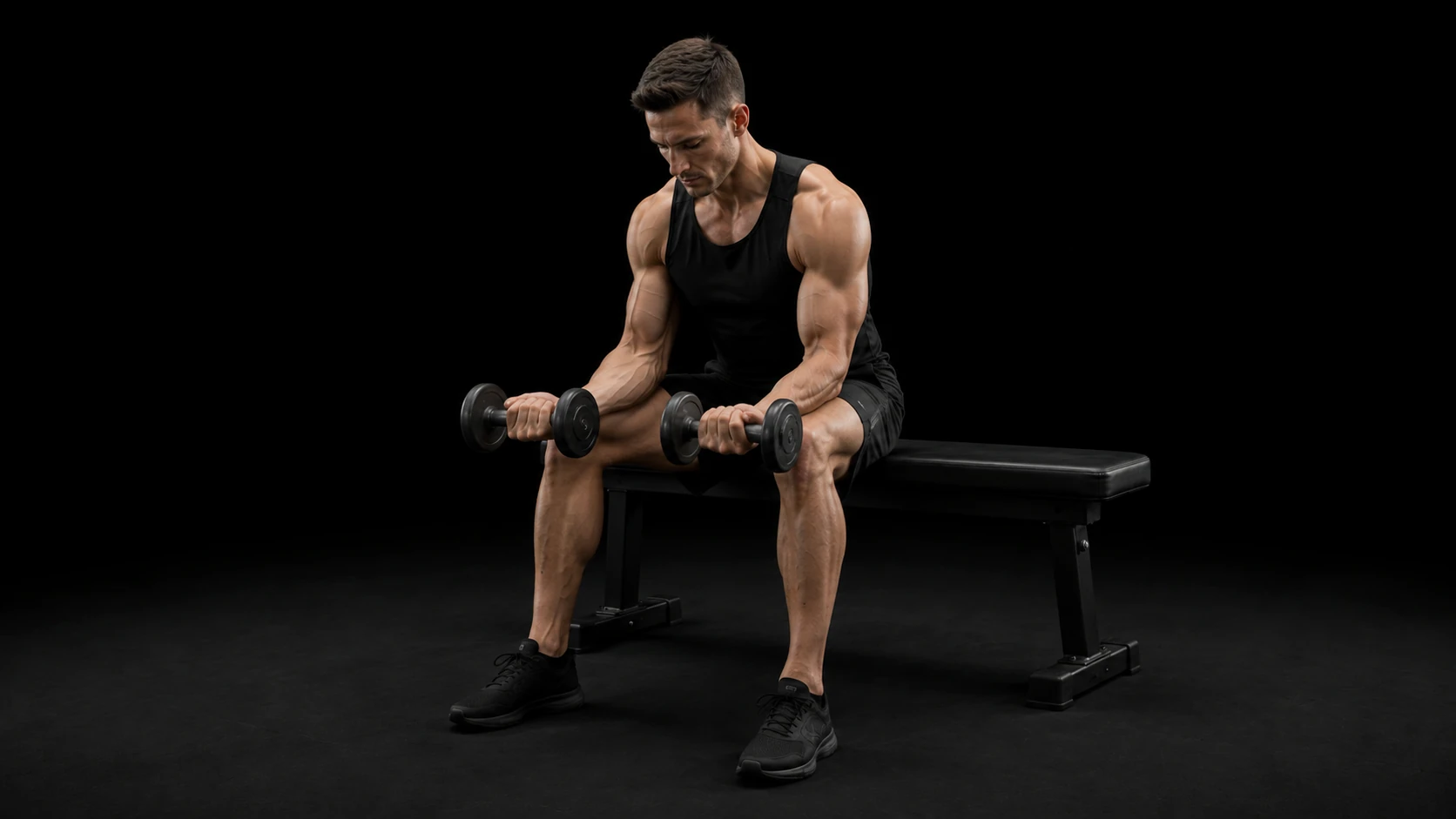 Seated Dumbbell Wrist Curl