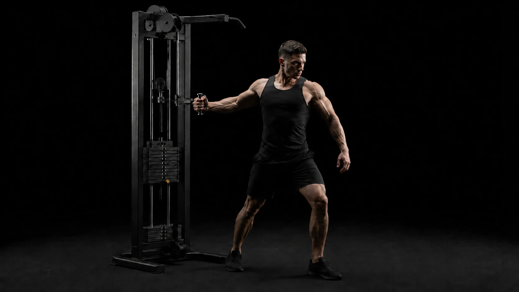 Single-Arm Cable Chest Fly