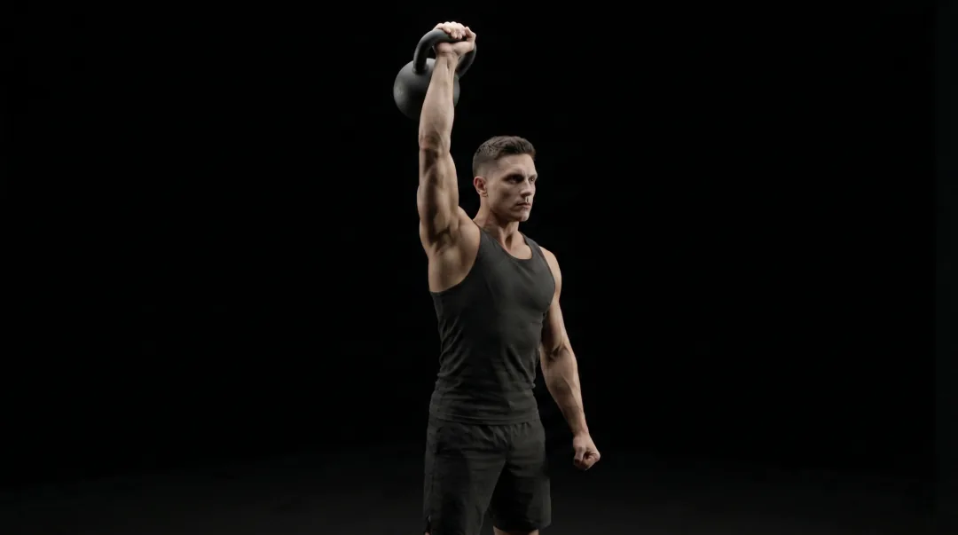 Single-Arm Kettlebell Press