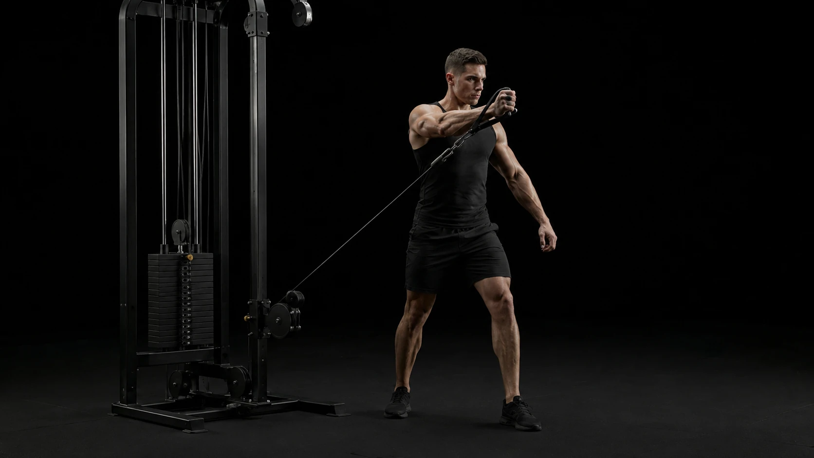 Single-Arm Low-to-High Cable Fly