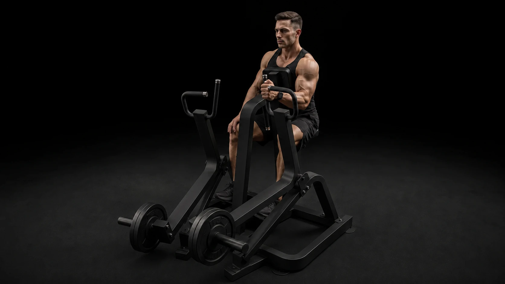 Single-Arm Machine Seated Row
