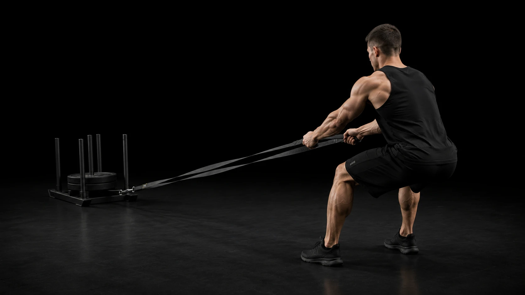 Sled Pull (Backward Drag)