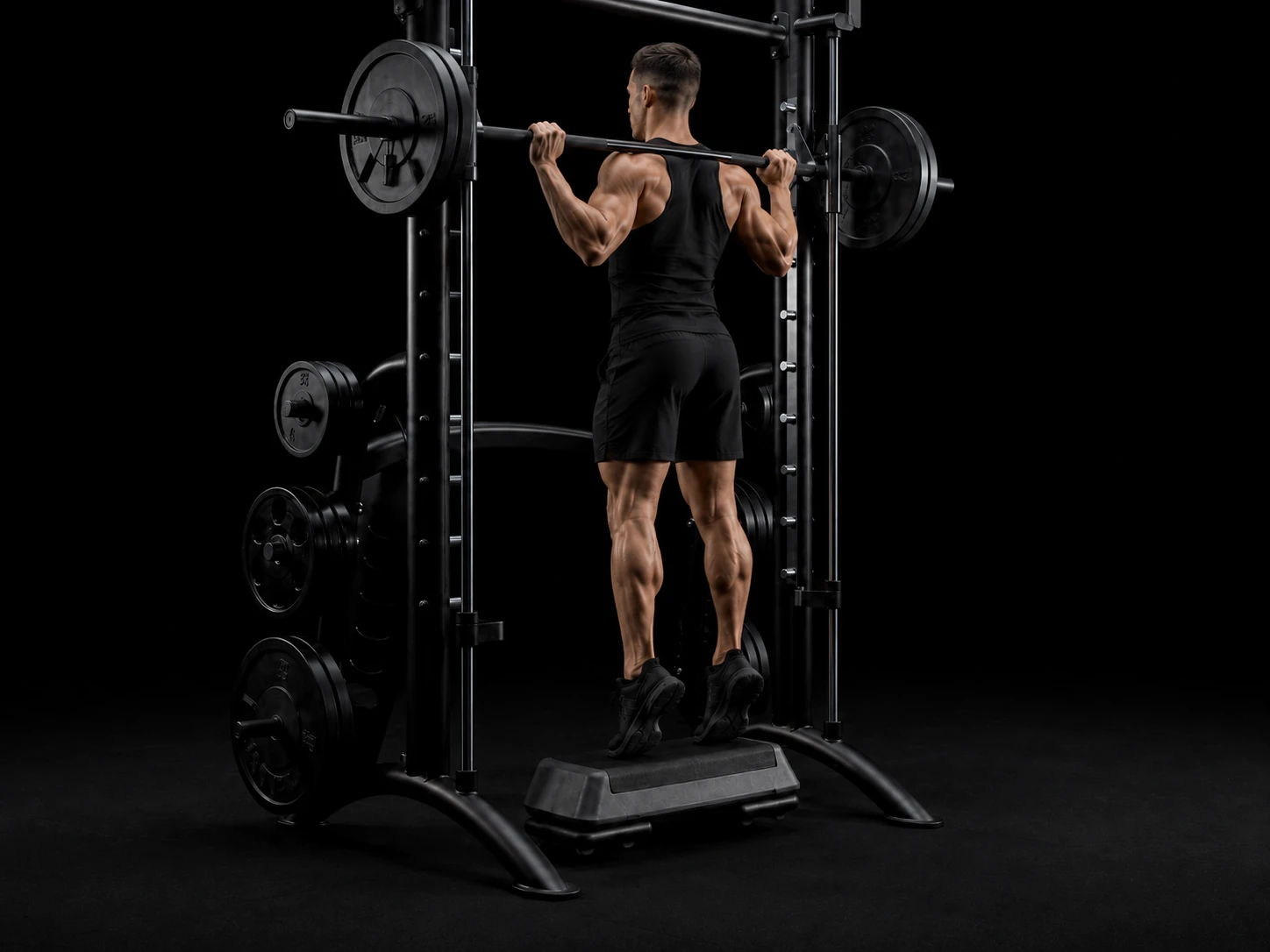 Smith Machine Calf Raise