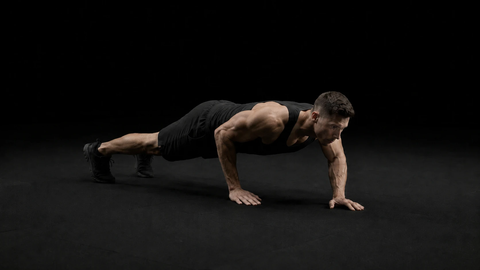 Staggered Push-Up