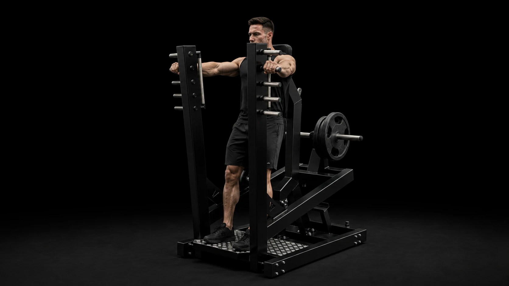 Standing Bench Press
