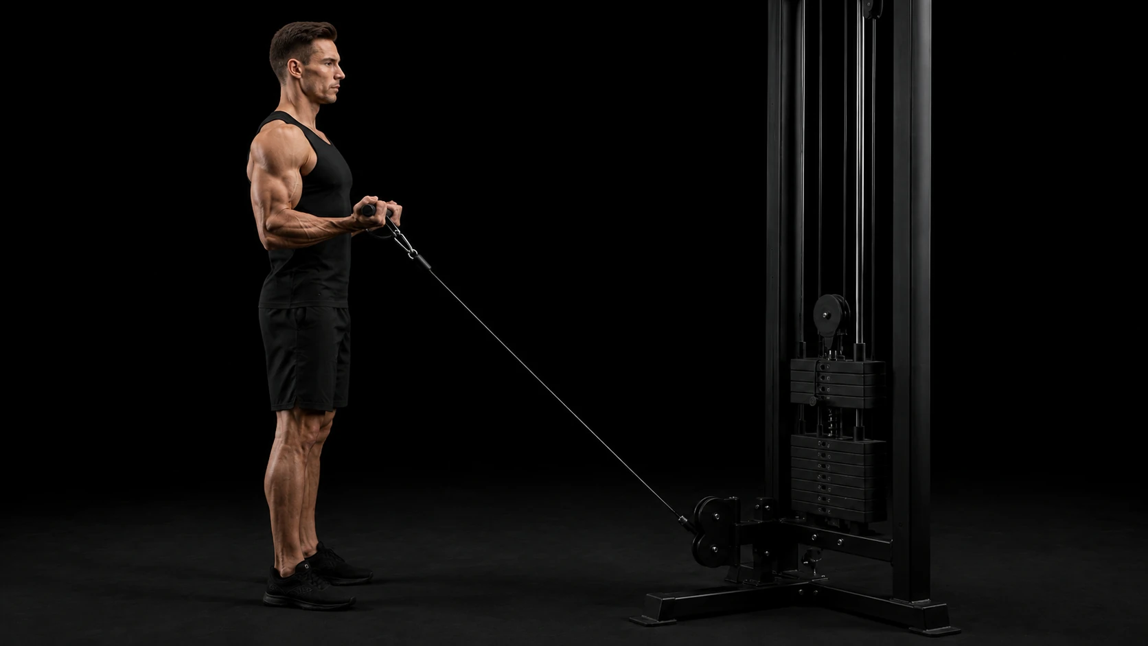 Standing Cable Bicep Curl