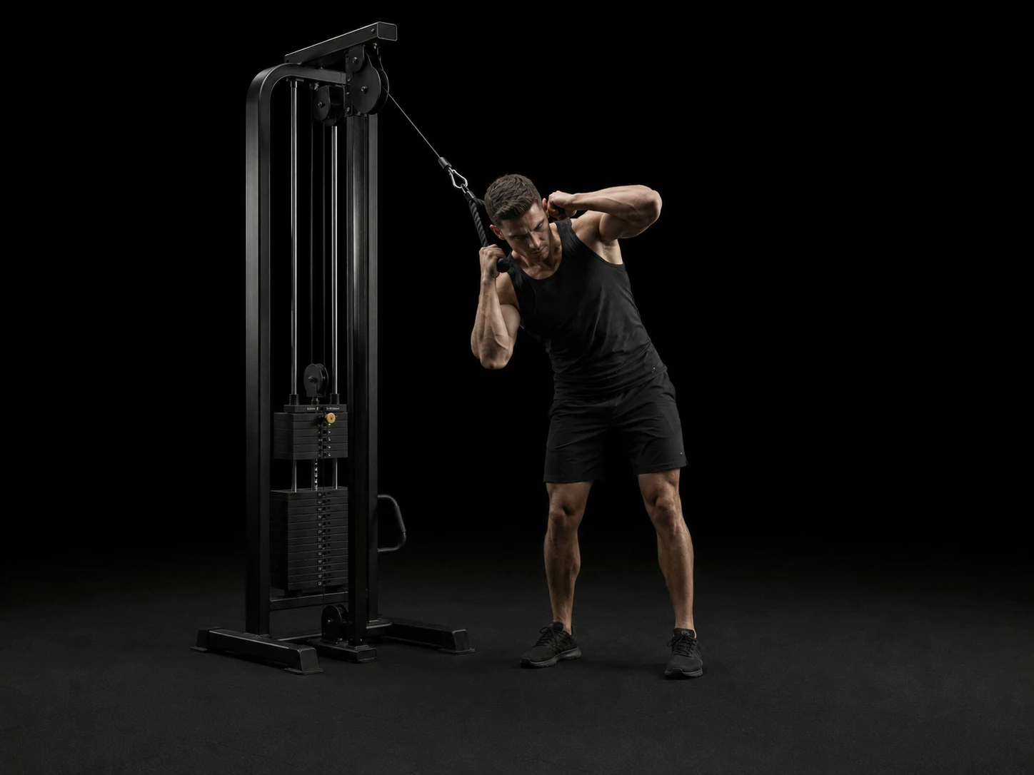 Standing Cable Oblique Crunch