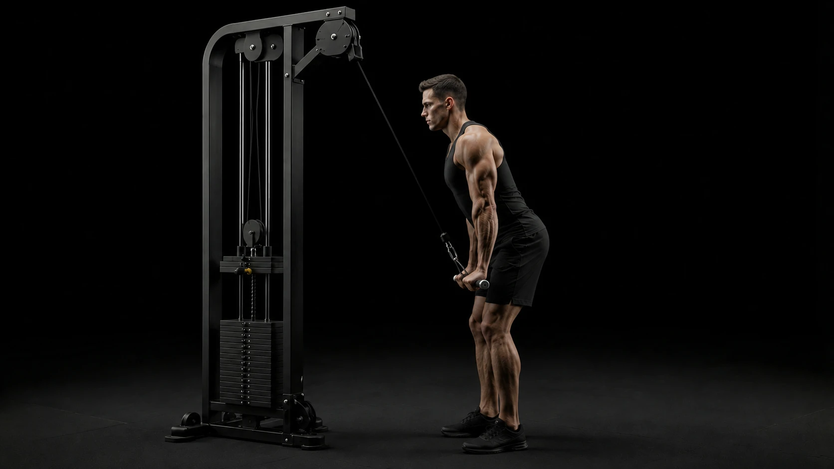 Straight-Bar Triceps Pushdown
