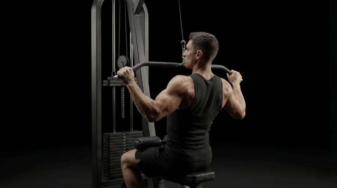 Wide-Grip Lat Pulldown