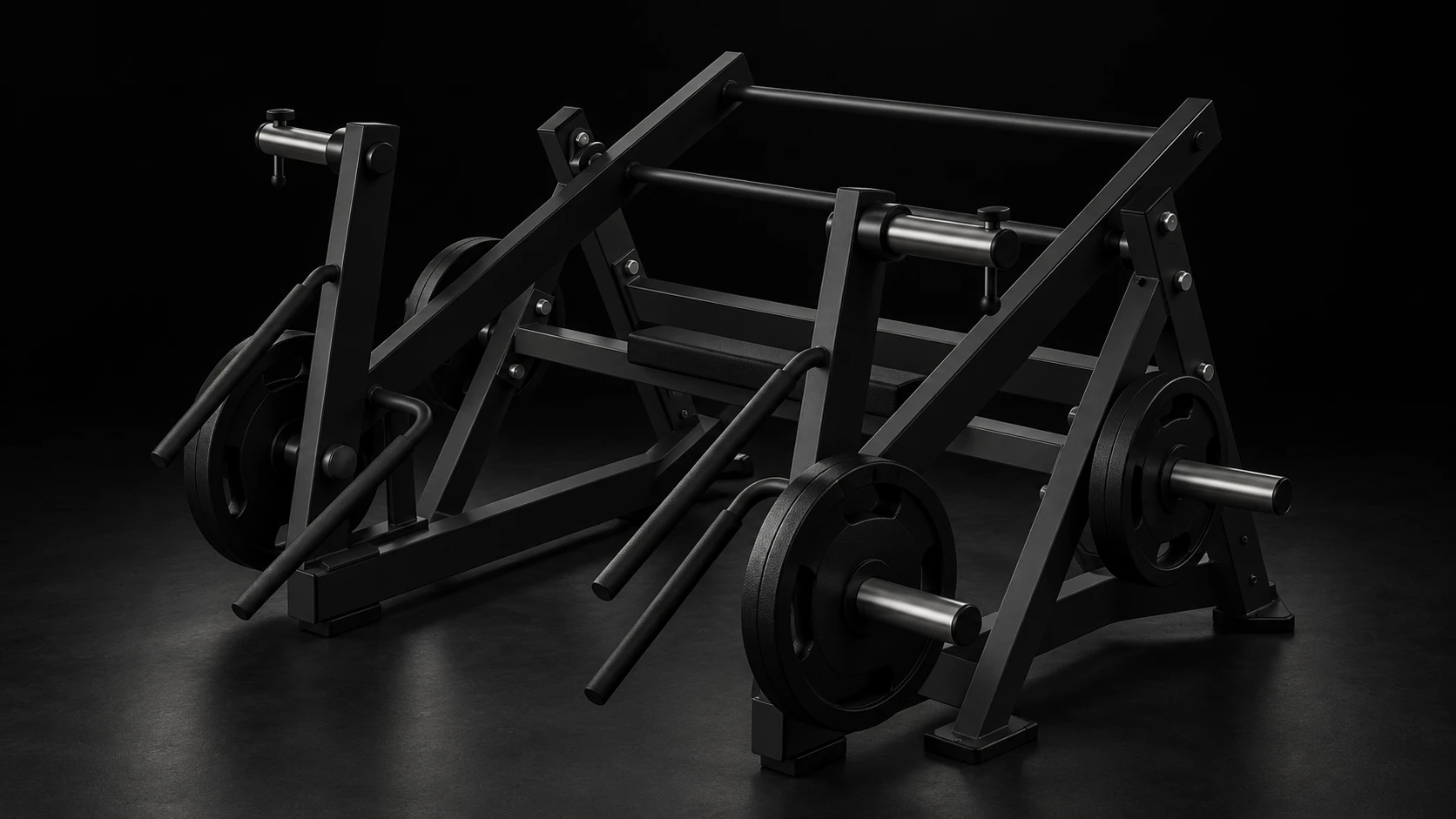 Squat Lunge Machine — stroj pre Drep na stroji Squat Lunge