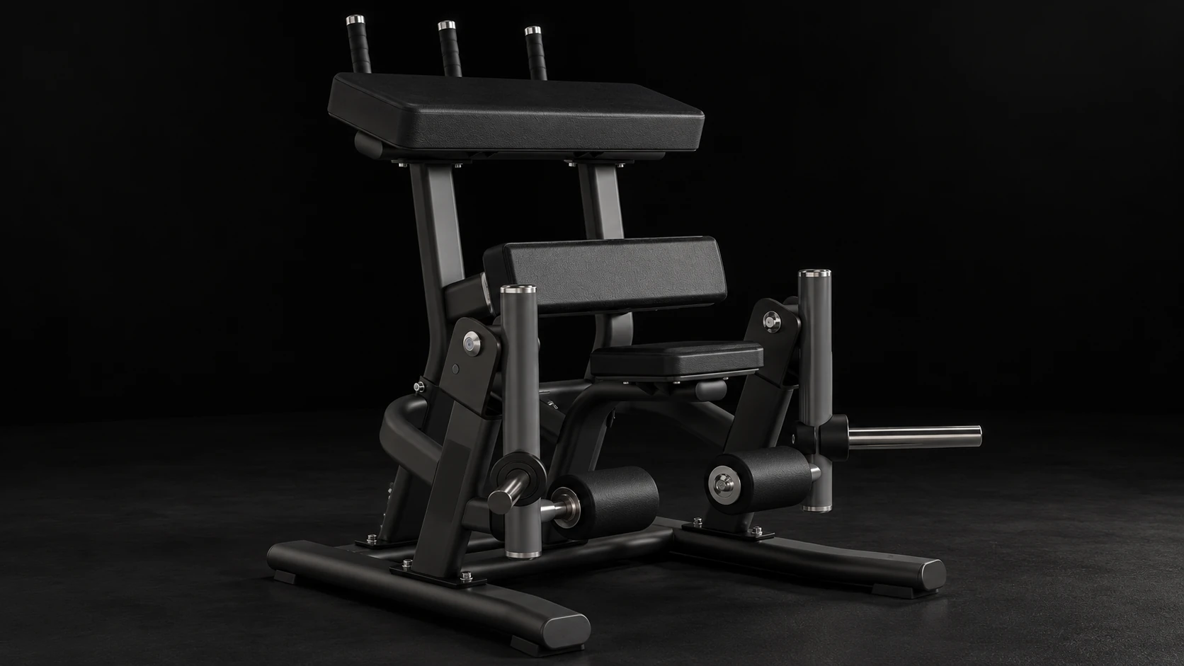 Standing Single-Leg Curl Machine — stroj pre Zakopávanie jednou nohou v stoji na stroji
