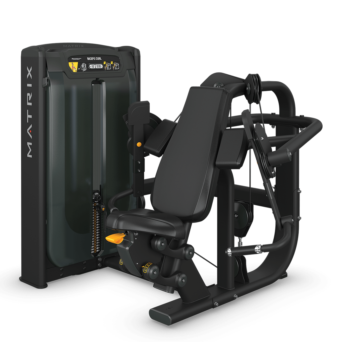 Seated Biceps Curl Machine — gym machine for Seated Biceps Curl Machine